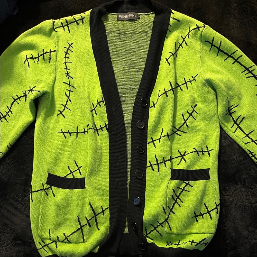 Foxblood Frankenstein Cardigan